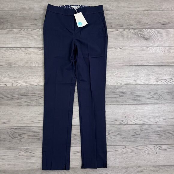 Boden Richmond Women Size 6 Long Cotton High Rise Ankle Trouser NEW Pant Office - Picture 5 of 7
